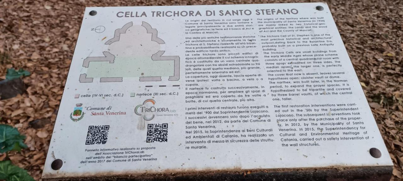 Rusina Villa Santa Venerina Exteriör bild